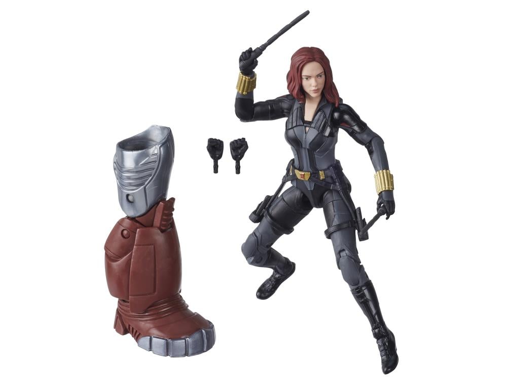 Black Widow Marvel Legends Black Widow Action Figure (Crimson Dynamo BAF) Gallery Image 3
