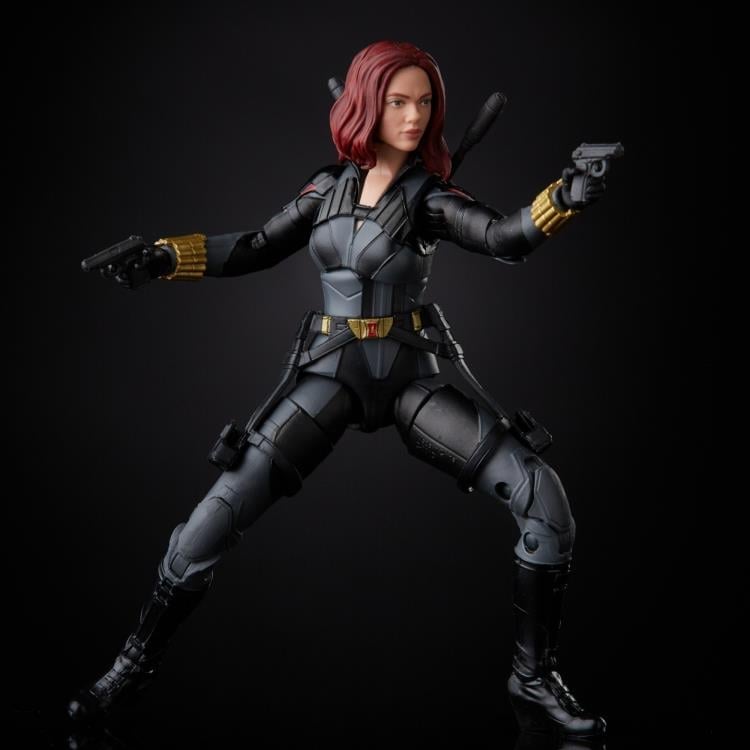 Black Widow Marvel Legends Black Widow Action Figure (Crimson Dynamo BAF) Gallery Image 4