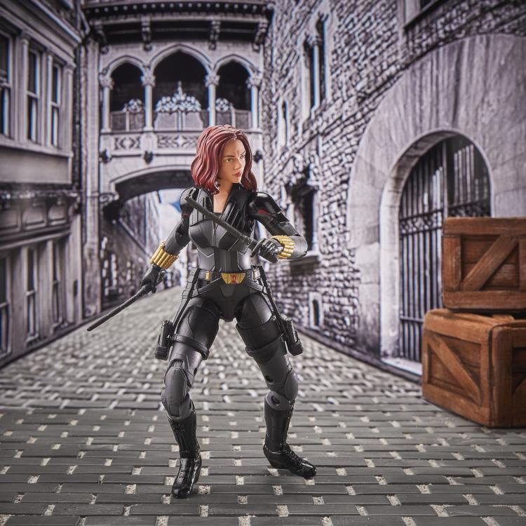 Black Widow Marvel Legends Black Widow Action Figure (Crimson Dynamo BAF) Gallery Image 10