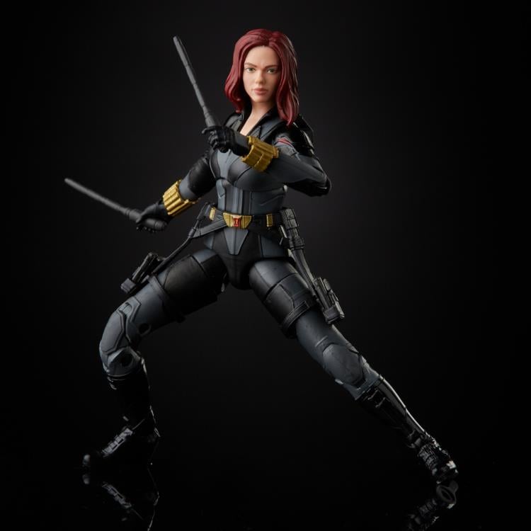 Black Widow Marvel Legends Black Widow Action Figure (Crimson Dynamo BAF) Gallery Image 5