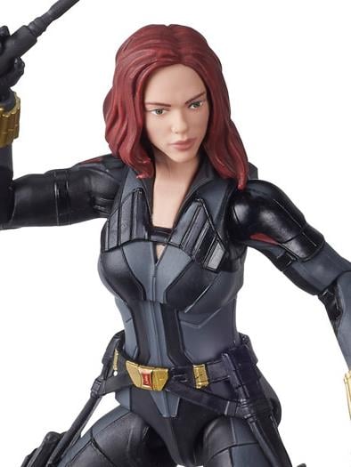 Black Widow Marvel Legends Black Widow Action Figure (Crimson Dynamo BAF) Gallery Image 2