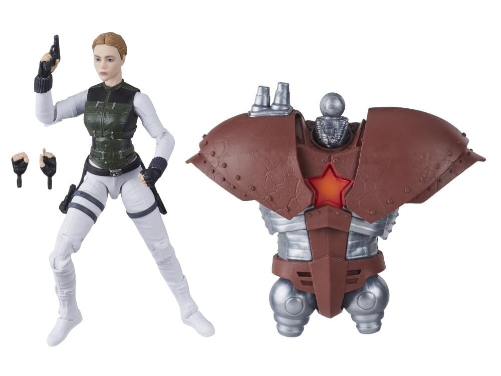 Black Widow Marvel Legends Yelena Belova Action Figure (Crimson Dynamo BAF) Gallery Image 10