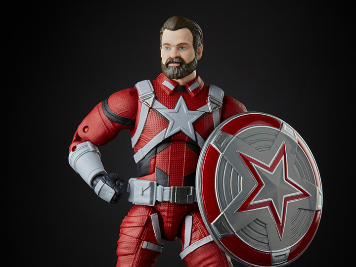 Black Widow Marvel Legends Red Guardian Action Figure (Crimson Dynamo BAF) Gallery Image 1