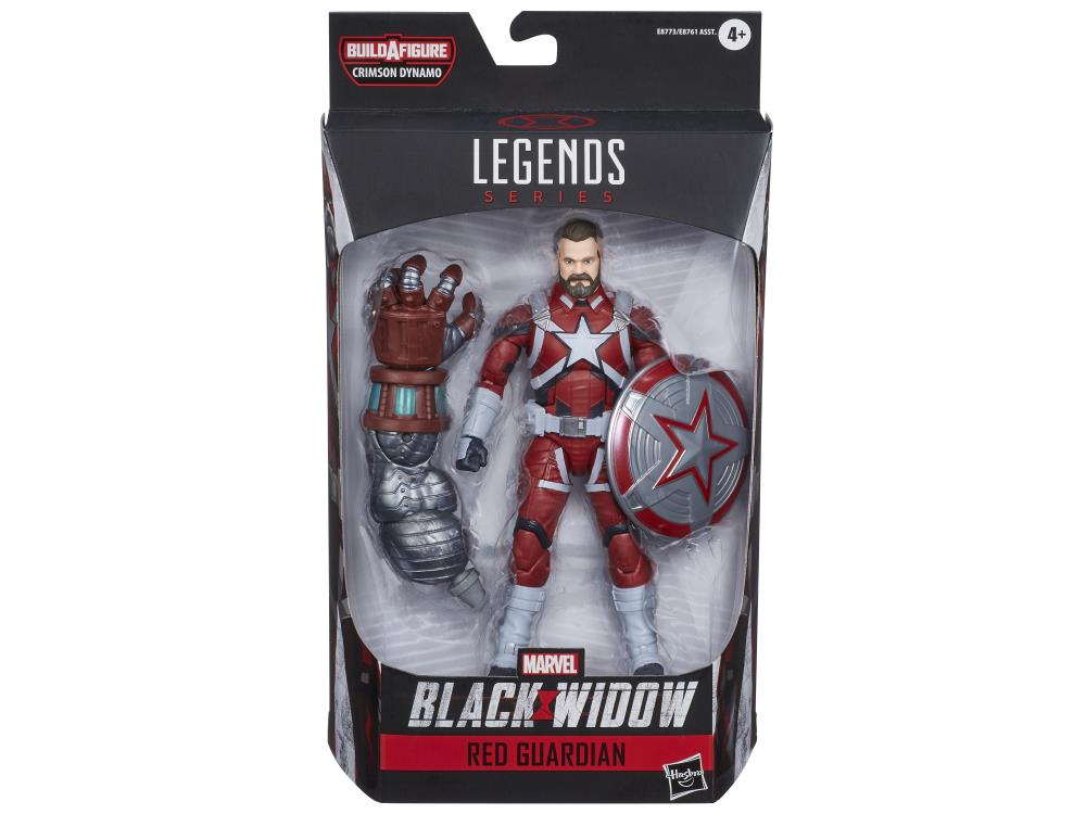 Black Widow Marvel Legends Red Guardian Action Figure (Crimson Dynamo BAF) Gallery Image 11