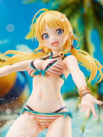 The Idolmaster: Shiny Colors Meguru Hachimiya (Lovely Pizzicato in Summer) 1/7 Scale Figure Gallery Image 2