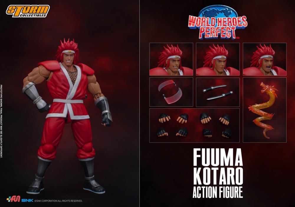 World Heroes Perfect Fuuma Kotaro 1/12 Scale Figure Gallery Image 19