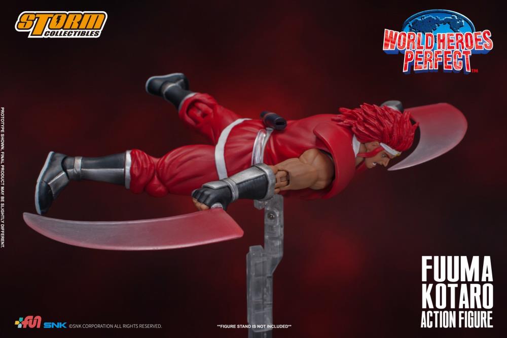 World Heroes Perfect Fuuma Kotaro 1/12 Scale Figure Gallery Image 16