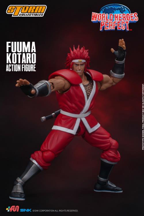 World Heroes Perfect Fuuma Kotaro 1/12 Scale Figure Gallery Image 6