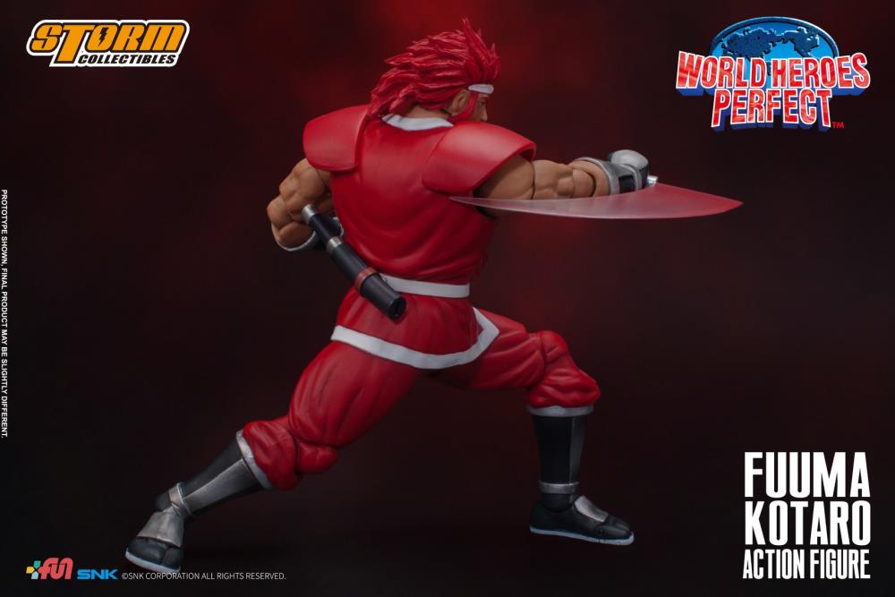 World Heroes Perfect Fuuma Kotaro 1/12 Scale Figure Gallery Image 15
