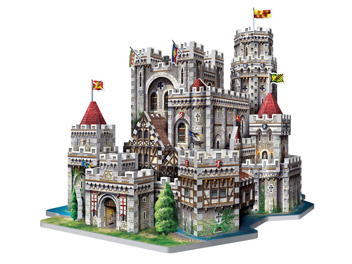 King Arthur’s Camelot 865-Piece 3D Puzzle Gallery Image 1