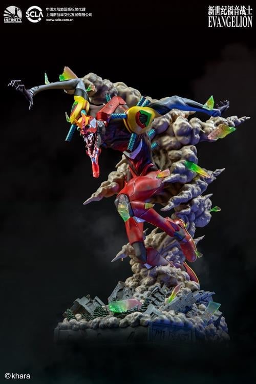 Neon Genesis Evangelion EVA Unit-02 (Beast Mode) Limited Edition Statue Gallery Image 9