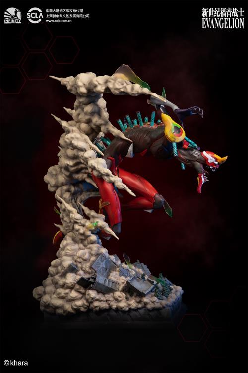 Neon Genesis Evangelion EVA Unit-02 (Beast Mode) Limited Edition Statue Gallery Image 10