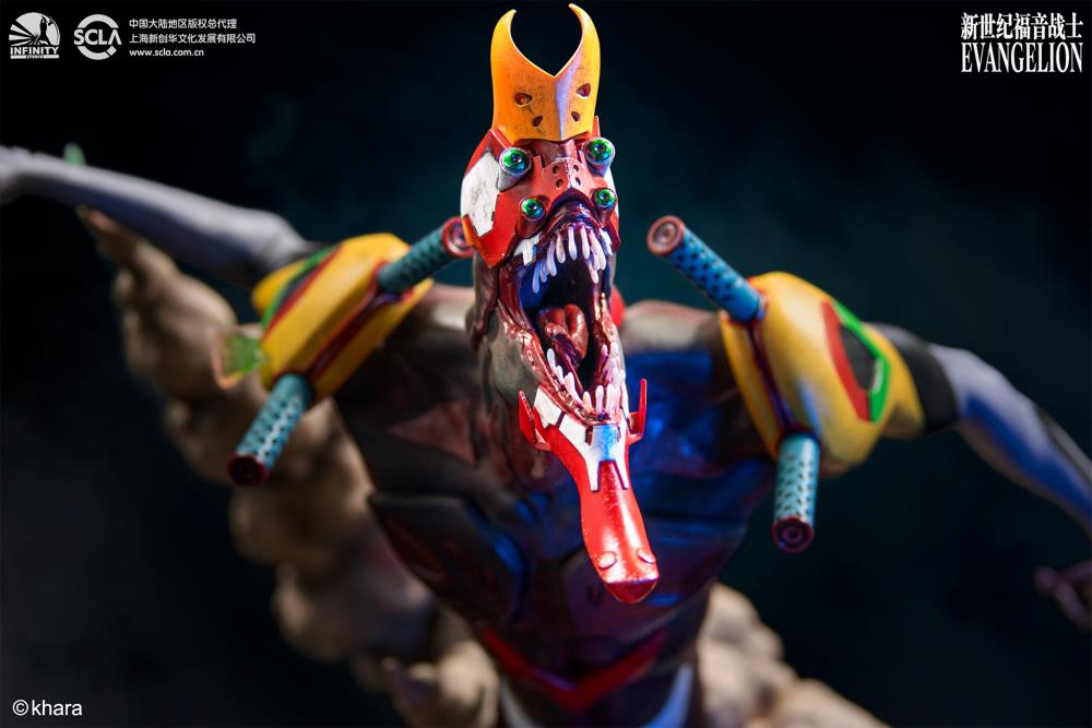 Neon Genesis Evangelion EVA Unit-02 (Beast Mode) Limited Edition Statue Gallery Image 15