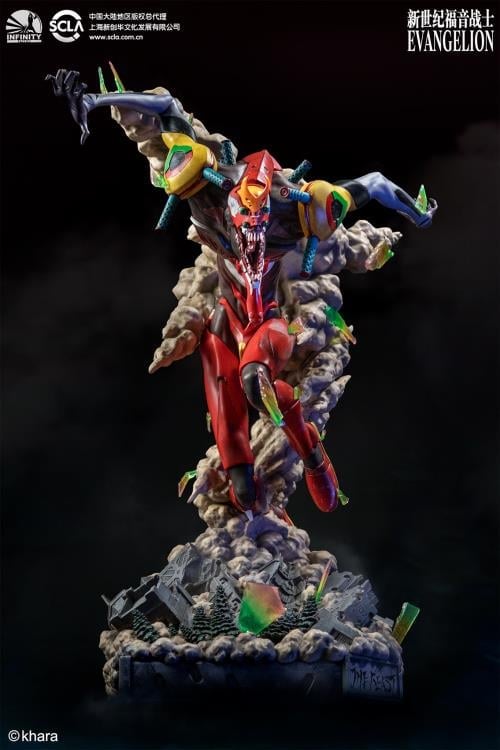 Neon Genesis Evangelion EVA Unit-02 (Beast Mode) Limited Edition Statue Gallery Image 3