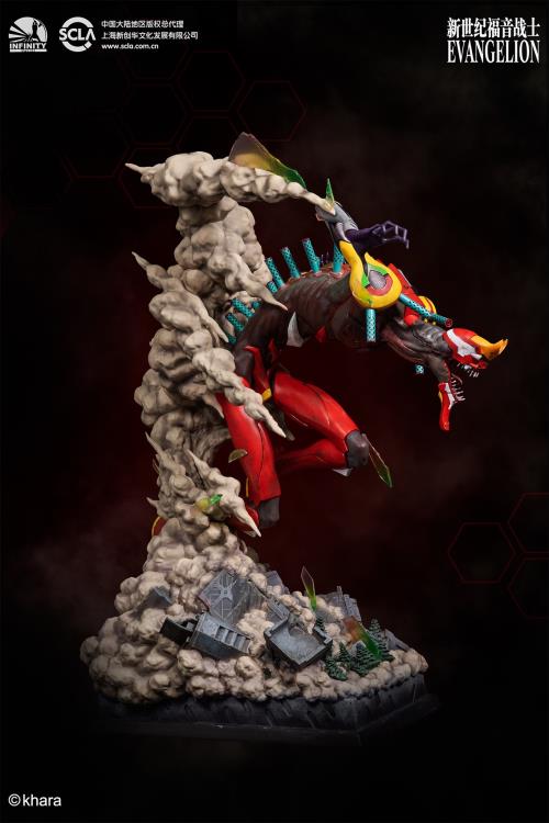 Neon Genesis Evangelion EVA Unit-02 (Beast Mode) Limited Edition Statue Gallery Image 4
