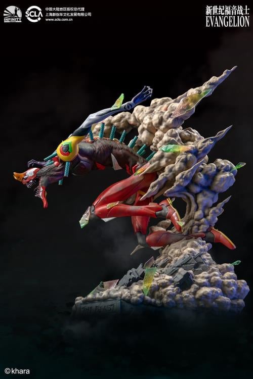 Neon Genesis Evangelion EVA Unit-02 (Beast Mode) Limited Edition Statue Gallery Image 11