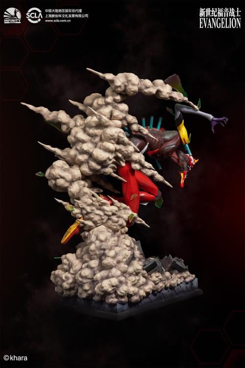 Neon Genesis Evangelion EVA Unit-02 (Beast Mode) Limited Edition Statue Gallery Image 5