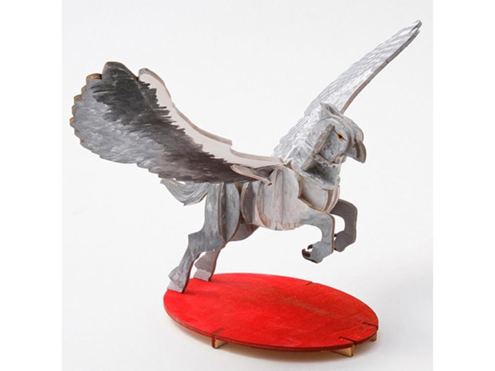 Harry Potter IncrediBuilds Buckbeak Book & 3D Wood Model Gallery Image 5