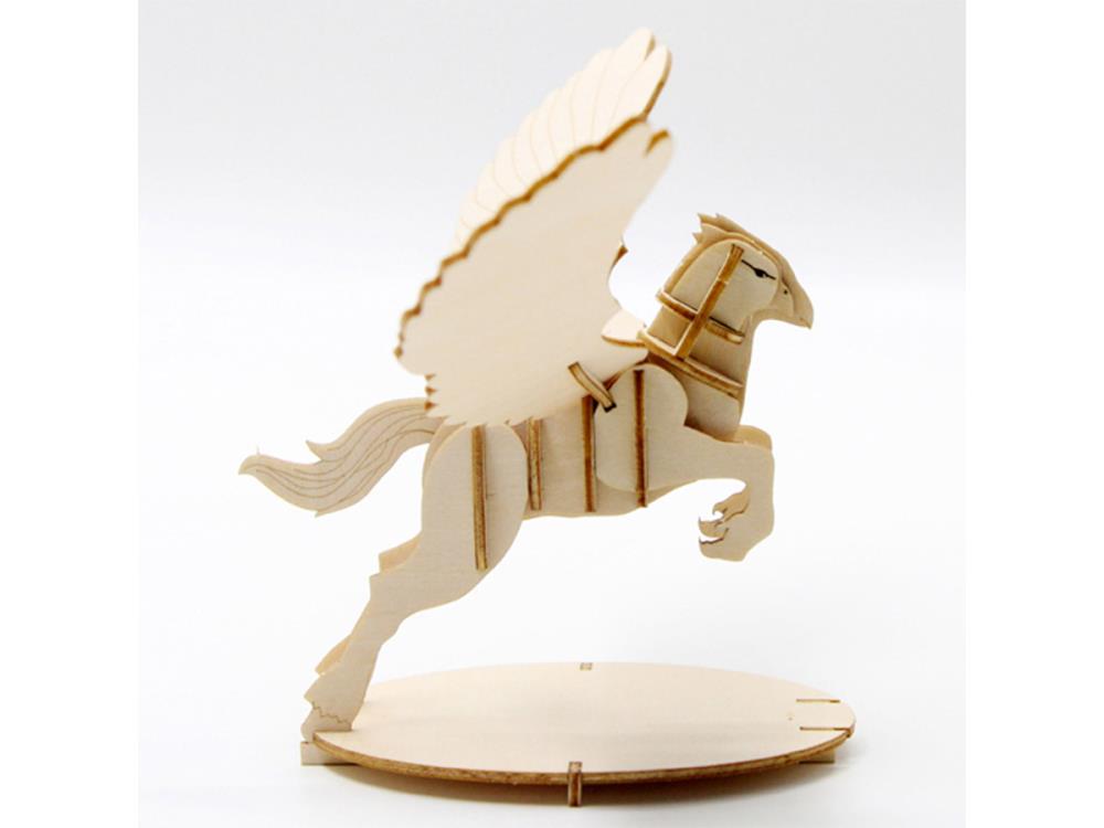 Harry Potter IncrediBuilds Buckbeak Book & 3D Wood Model Gallery Image 4