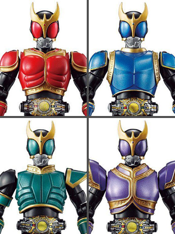 Kamen Rider So-Do Chronicle Kamen Rider Kuuga Golden Power Exclusive Box of 4 Figures Gallery Image 2