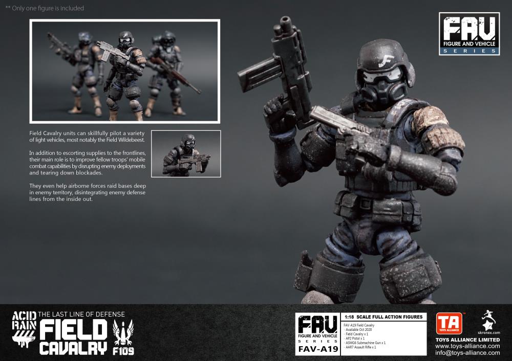 Acid Rain FAV-A19 Field Cavalry Action Figure Gallery Image 4