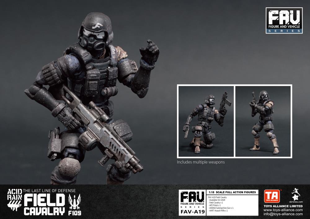 Acid Rain FAV-A19 Field Cavalry Action Figure Gallery Image 3