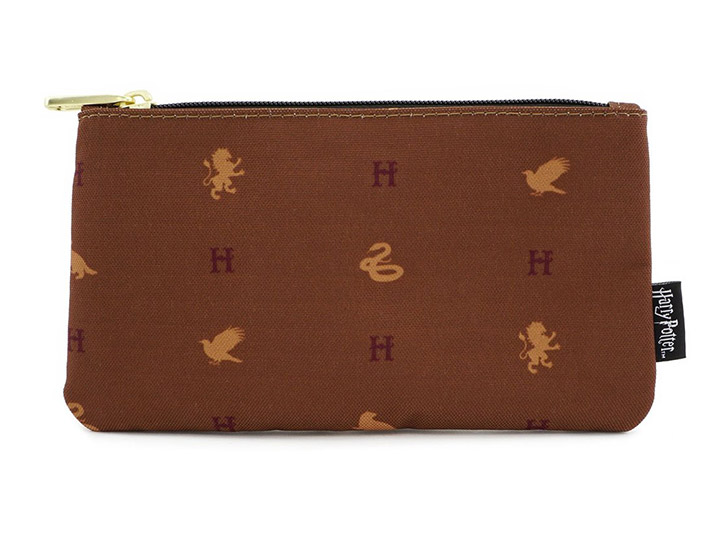 Harry Potter Hogwarts Houses Nylon Pouch Gallery Image 1