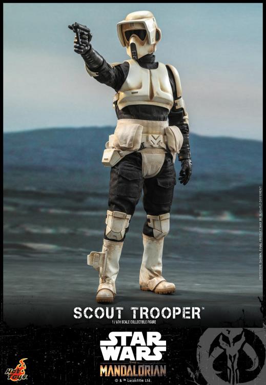 The Mandalorian TMS016 Scout Trooper 1/6 Scale Collectible Figure Gallery Image 3