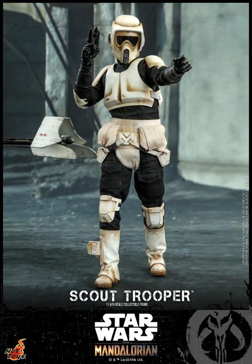 The Mandalorian TMS016 Scout Trooper 1/6 Scale Collectible Figure Gallery Image 5