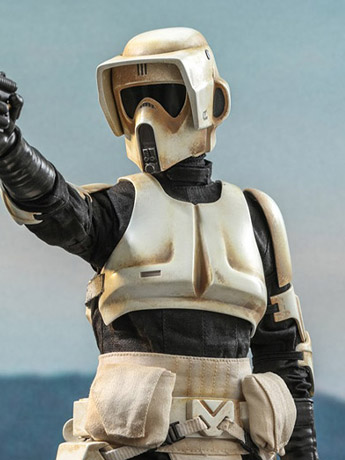The Mandalorian TMS016 Scout Trooper 1/6 Scale Collectible Figure Gallery Image 2