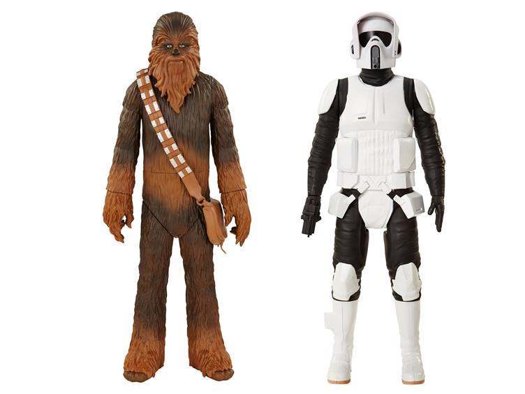 Star Wars Classic 20" Figure Series 01 - Set of 2 (Chewbacca & Scout Trooper) Gallery Image 1