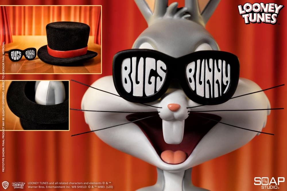 Looney Tunes Bugs Bunny Top Hat Bust Gallery Image 12
