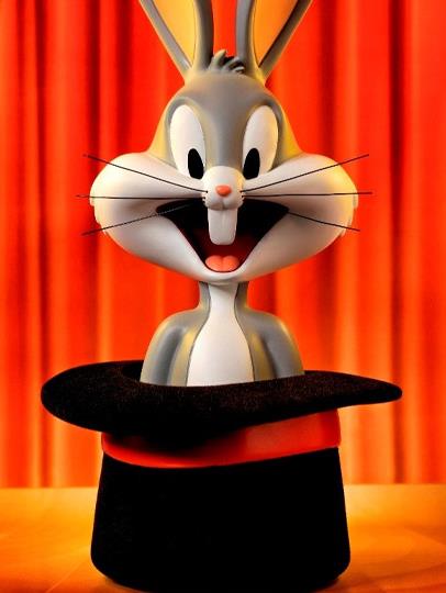 Looney Tunes Bugs Bunny Top Hat Bust Gallery Image 2