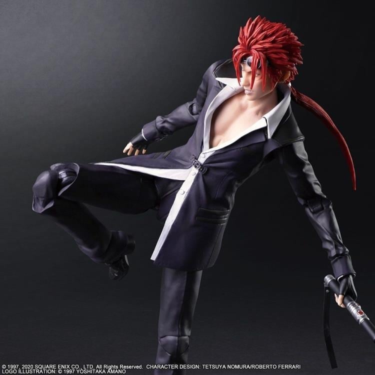 play arts レノ Final Fantasy VII Remake Play Arts Kai Reno