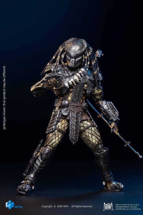 Alien vs. Predator Scar Predator 1:18 Scale PX Previews Exclusive Action Figure Gallery Image 4