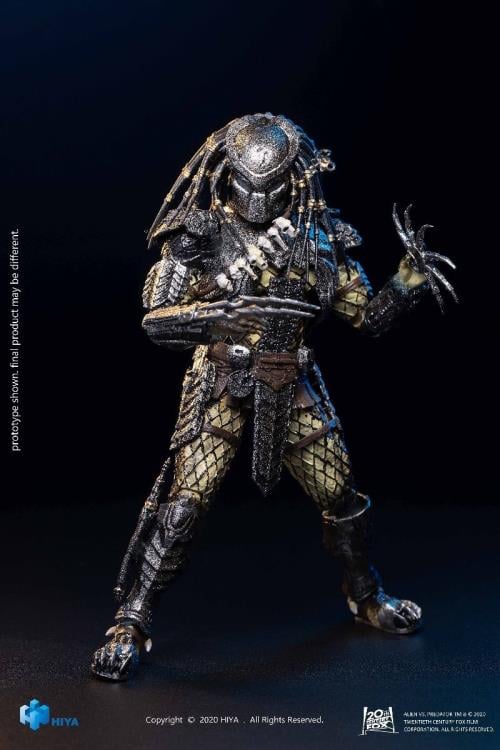 Alien vs. Predator Scar Predator 1:18 Scale PX Previews Exclusive Action Figure Gallery Image 6