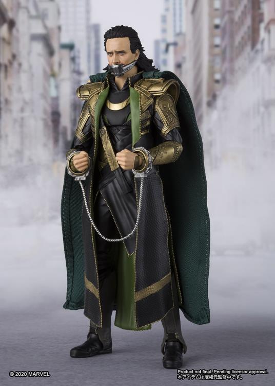 The Avengers S.H.Figuarts Loki Action Figure Gallery Image 7