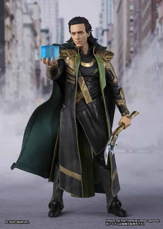The Avengers S.H.Figuarts Loki Action Figure Gallery Image 5