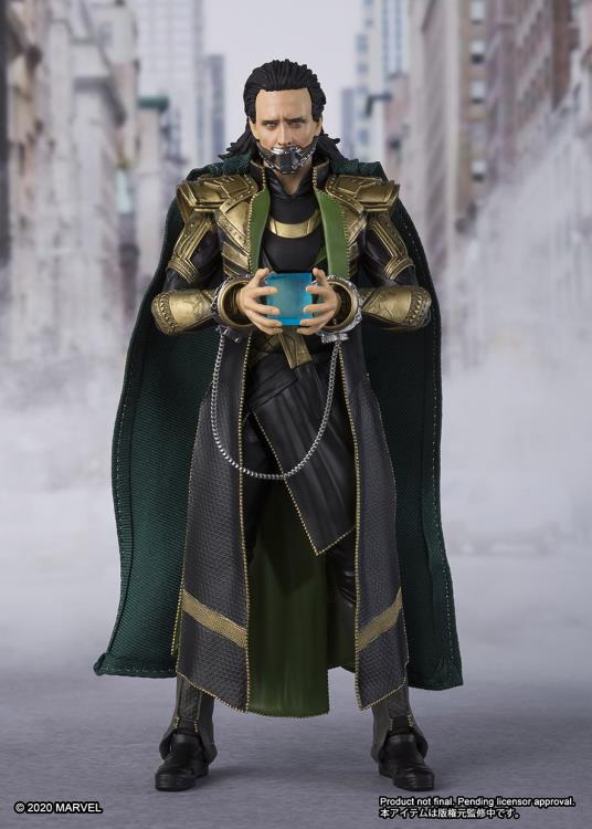 The Avengers S.H.Figuarts Loki Action Figure Gallery Image 6