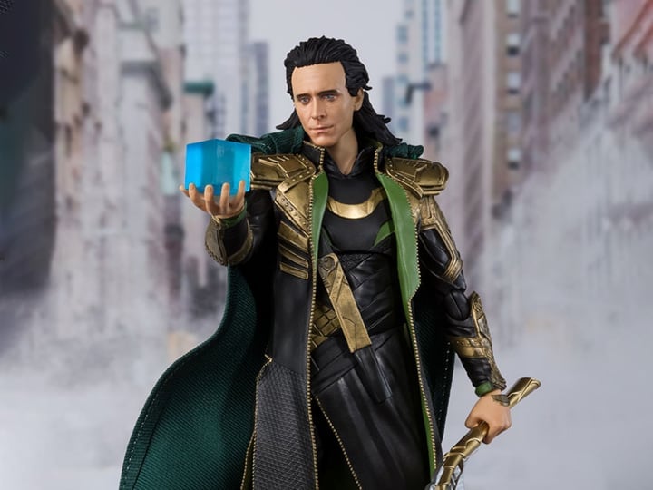 The Avengers S.H.Figuarts Loki Action Figure Gallery Image 1