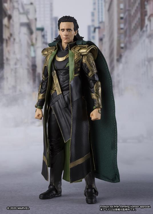 The Avengers S.H.Figuarts Loki Action Figure Gallery Image 4