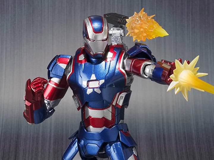 アイアンパトリオット(未開封)　Iron Man 3 Iron Patriot Iron Man 3 S.H.Figuarts Iron Patriot Action Figure (Reissue)