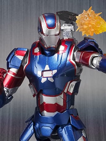 Iron Man 3 S.H.Figuarts Iron Patriot Action Figure (Reissue)