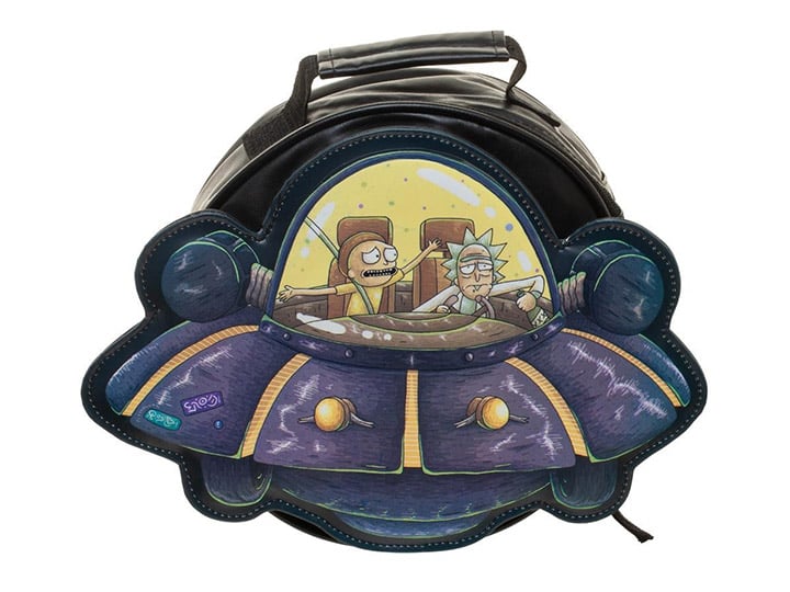 Rick and Morty Spaceship Lunch Box Gallery Image 1