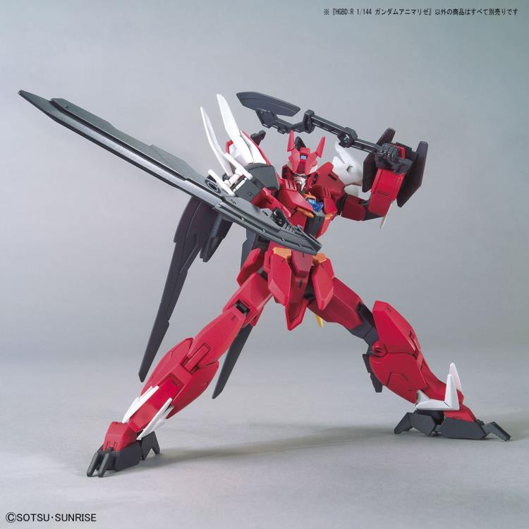 Gundam Build Divers Re:RISE HGBD:R Gundam Anima [Rize] 1/144 Scale Model Kit Gallery Image 9