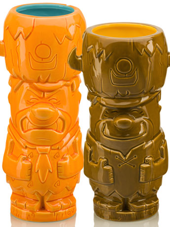 The Flintstones Fred & Barney Geeki Tikis Two-Pack Gallery Image 2