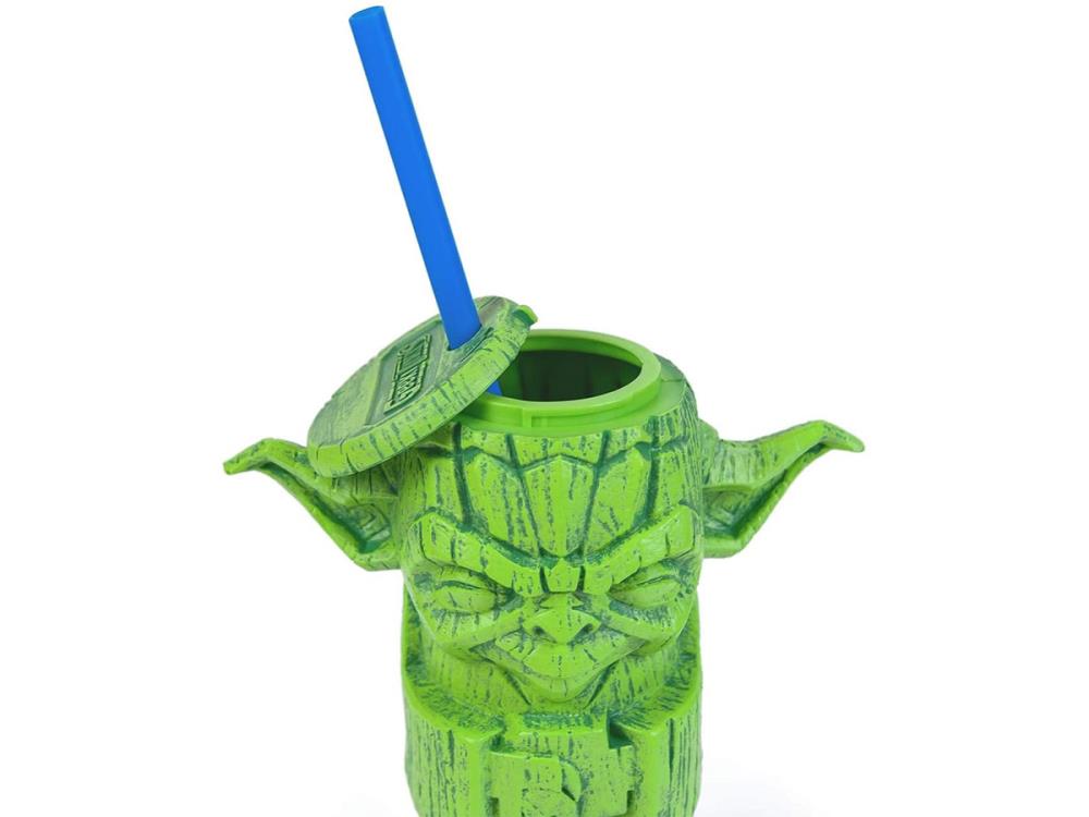 Star Wars Yoda Geeki Tikis Plastic Tumbler Gallery Image 4