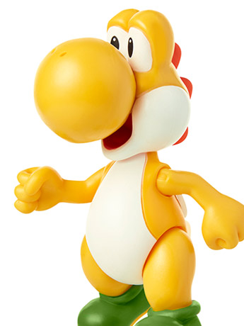 World of Nintendo 4" Yoshi (Yellow) Gallery Image 2