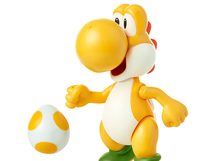 World of Nintendo 4" Yoshi (Yellow) Gallery Image 1