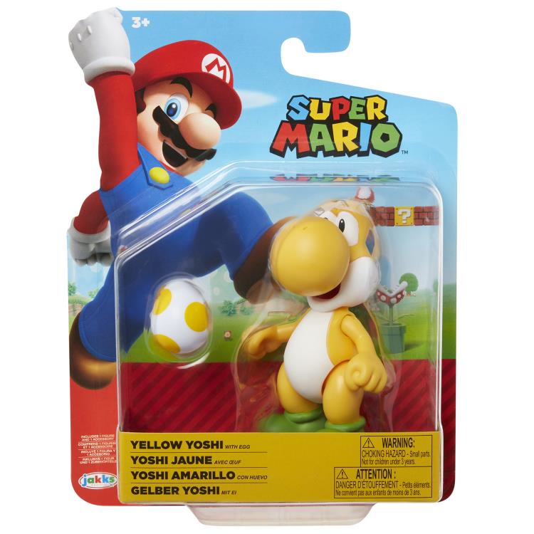 World of Nintendo 4" Yoshi (Yellow) Gallery Image 4